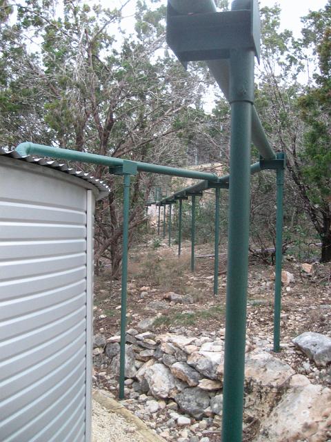 Aqueduct11.JPG - View of aqueduct from tanks.  January 27, 2010.