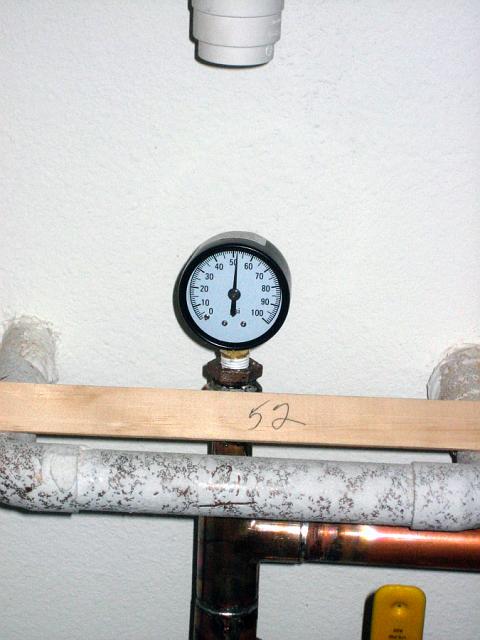 FilterSystem2.JPG - Historic day -- first water pressure. October 23, 2008.